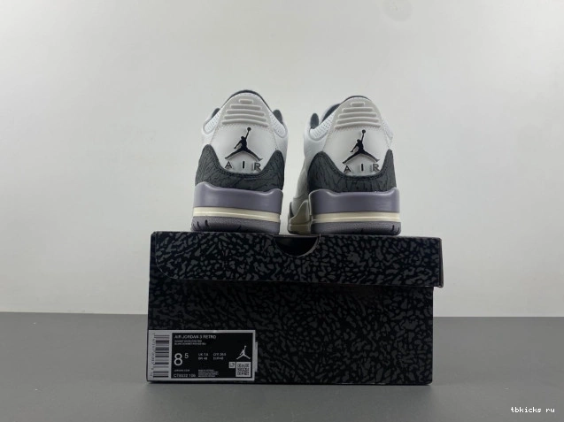Reps TB CT8532-106 Grey 3 Air Jordan Cement 0825